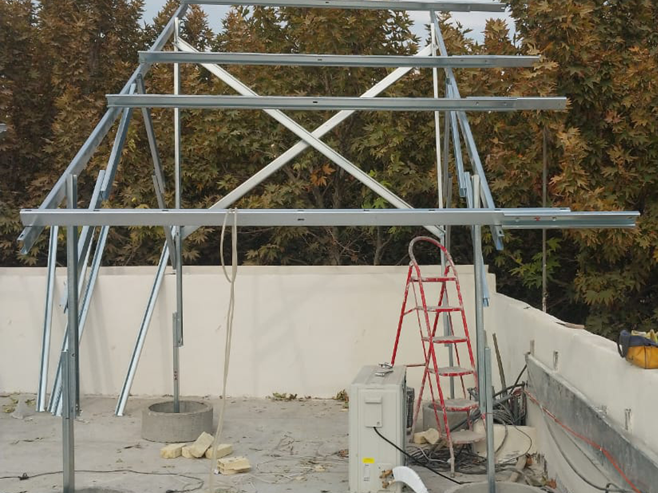 نصب نیروگاه اشتهاردی - ۱